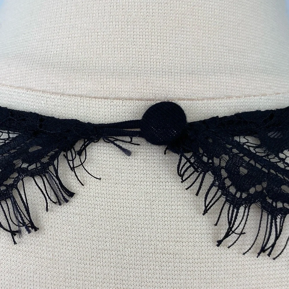Lulus Need You Close Black Open Back Lace Detail Fit and Flare Mini Party Dress - Picture 9 of 16